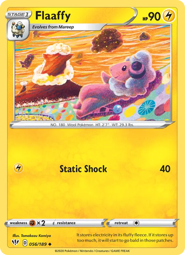 Flaaffy 56/189 Darkness Ablaze