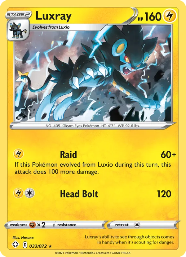Luxray 33/72 Shining Fates