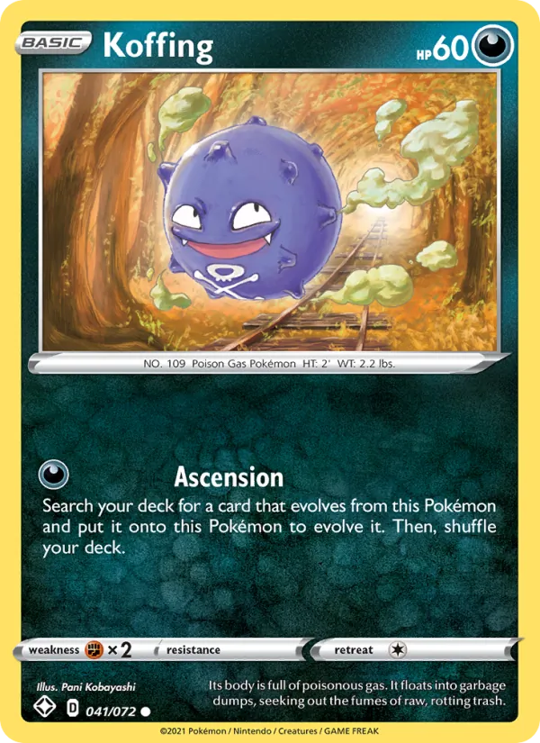 Koffing 41/72 Shining Fates