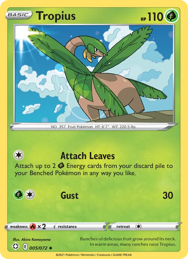 Tropius 5/72 Shining Fates
