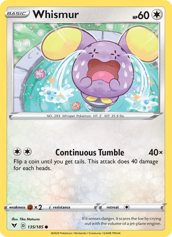 Whismur 135/185 Vivid Voltage