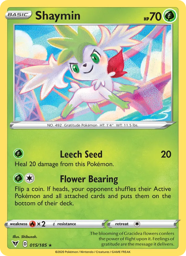 Shaymin 15/185 Vivid Voltage
