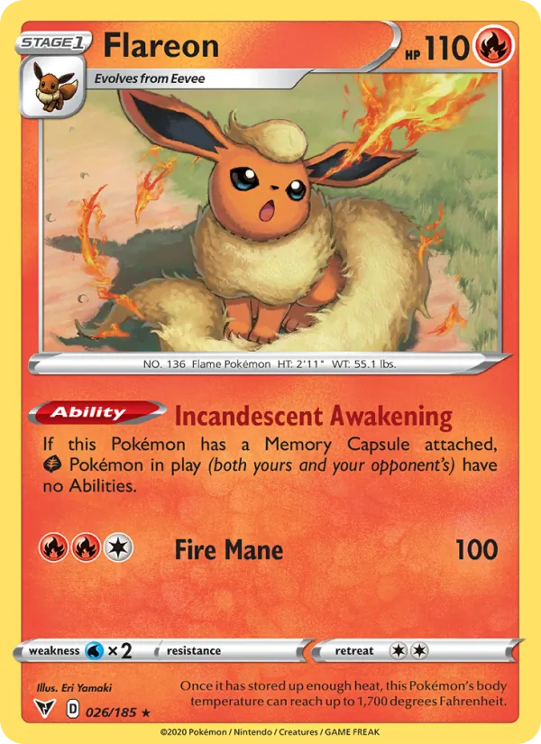 Flareon 26/185 Vivid Voltage