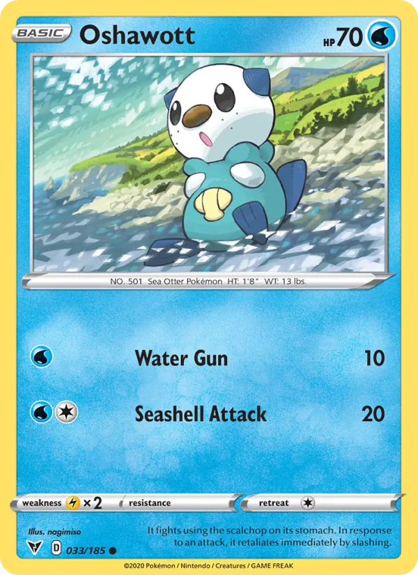 Oshawott 33/185 Vivid Voltage