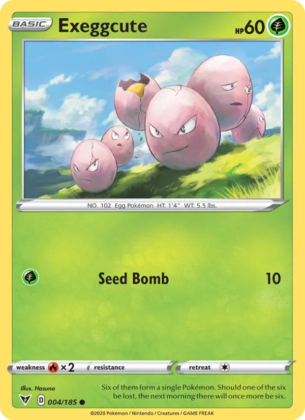 Exeggcute 4/185 Vivid Voltage