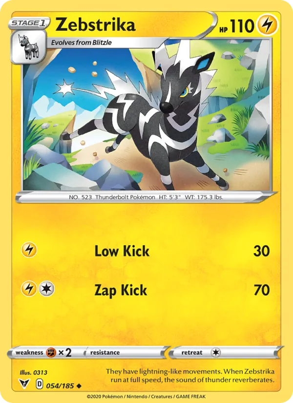 Zebstrika 54/185 Vivid Voltage