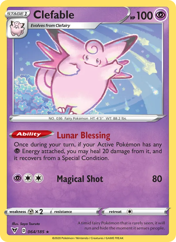 Clefable 64/185 Vivid Voltage