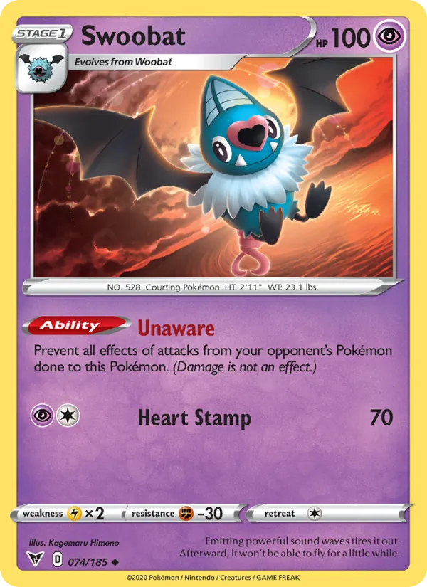 Swoobat 74/185 Vivid Voltage