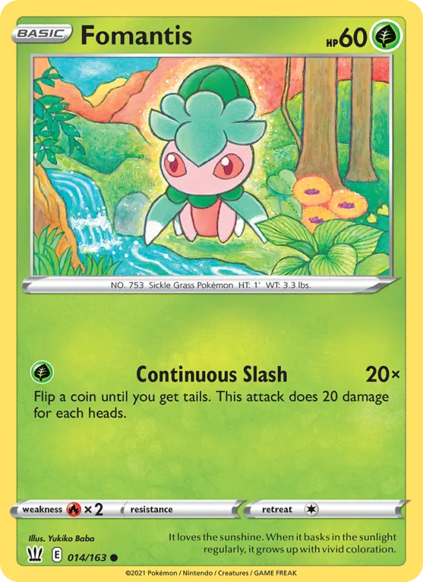 Fomantis 14/163 Battle Styles