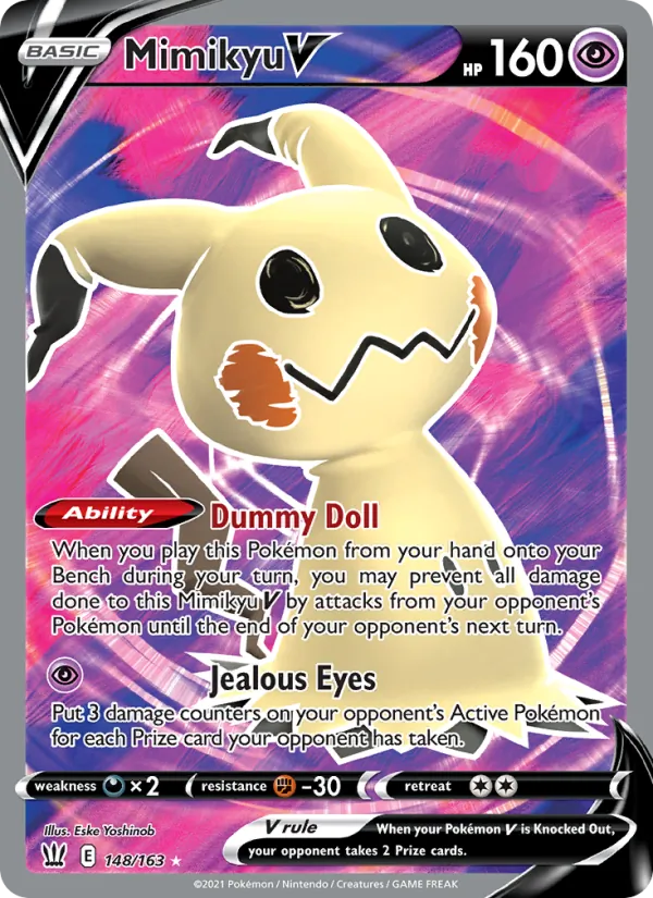 Mimikyu V 148/163 Battle Styles