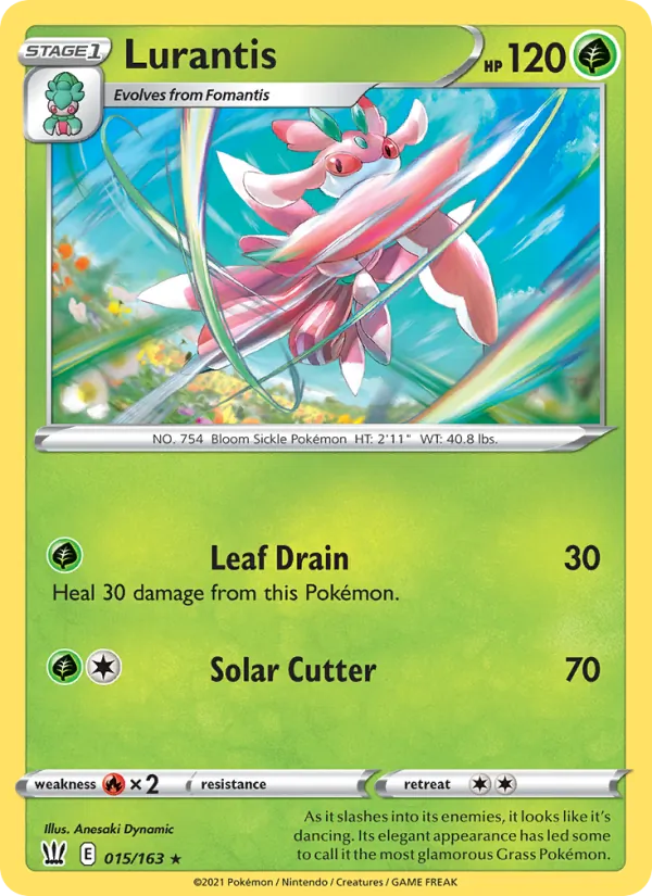 Lurantis 15/163 Battle Styles