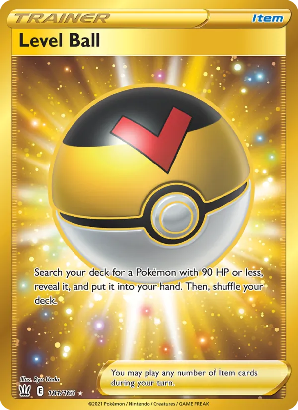 Level Ball 181/163 Battle Styles