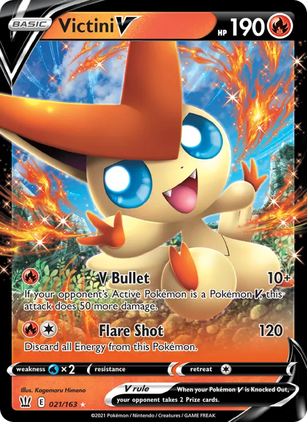 Victini V 21/163 Battle Styles