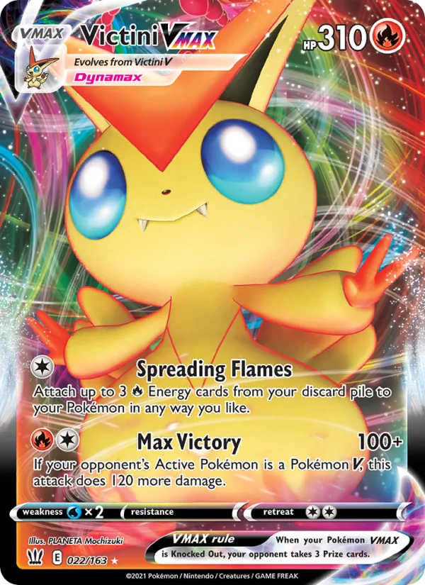 Victini VMAX 22/163 Battle Styles