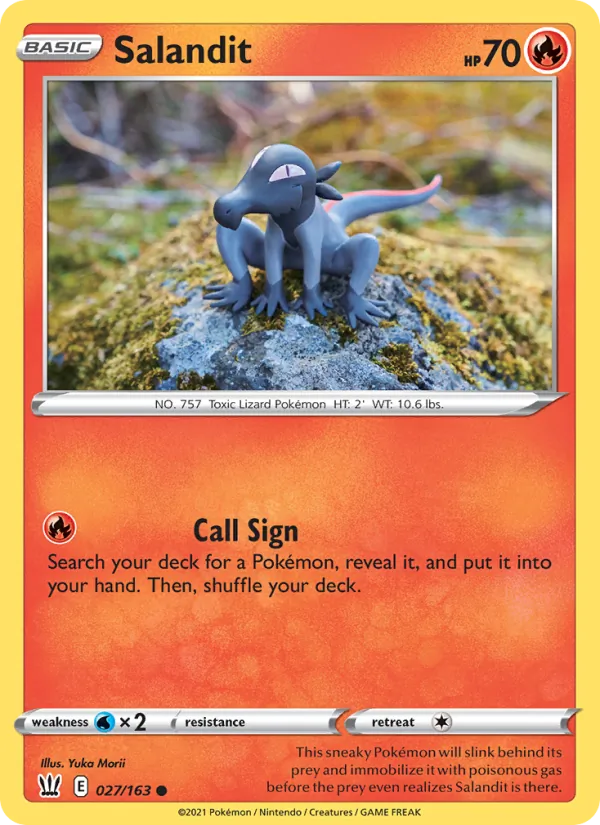 Salandit 27/163 Battle Styles