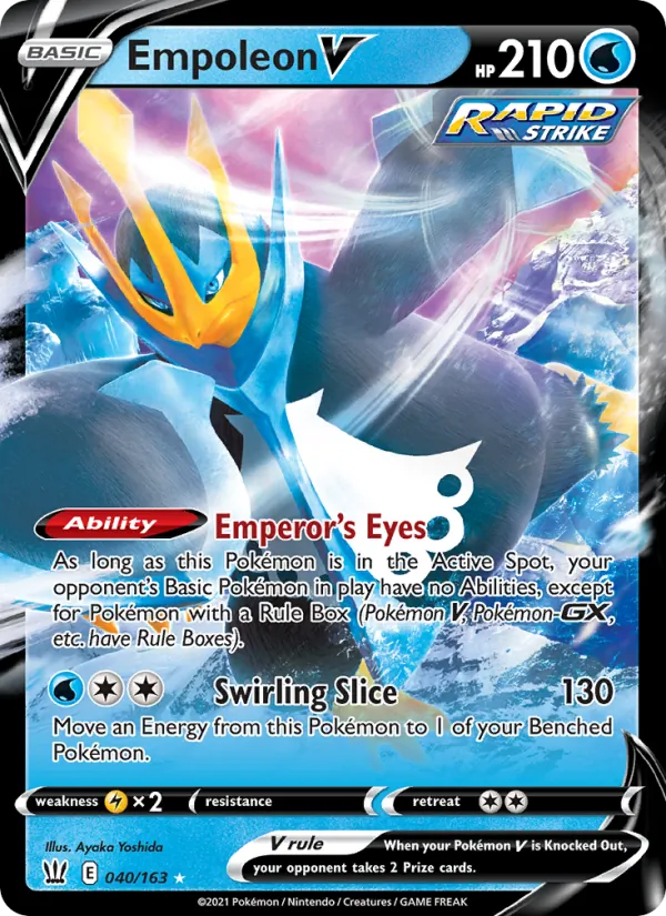 Empoleon V 40/163 Battle Styles