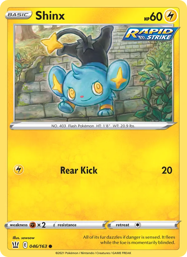 Shinx 46/163 Battle Styles