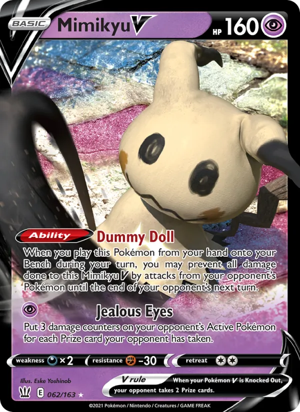 Mimikyu V 62/163 Battle Styles