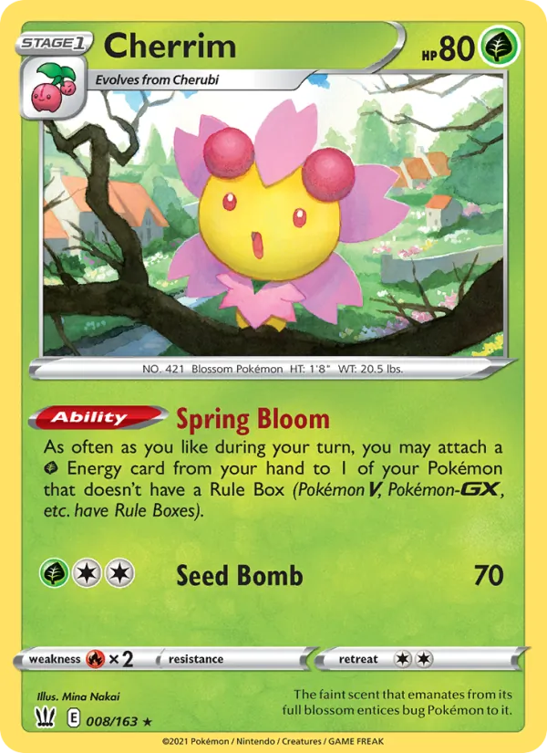 Cherrim 8/163 Battle Styles