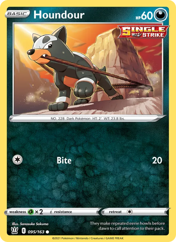Houndour 95/163 Battle Styles
