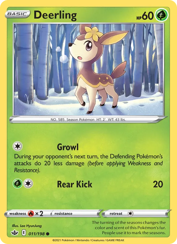 Deerling 11/198 Chilling Reign