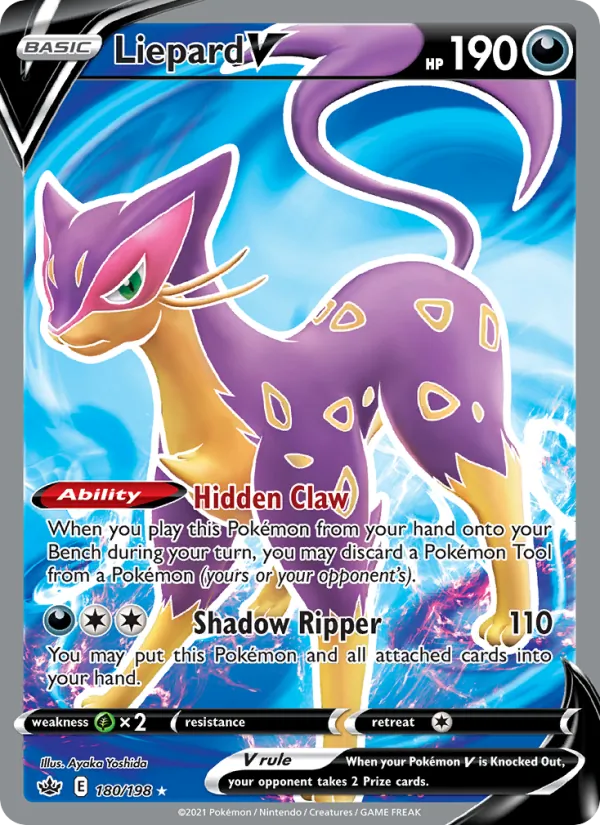 Liepard V 180/198 Chilling Reign
