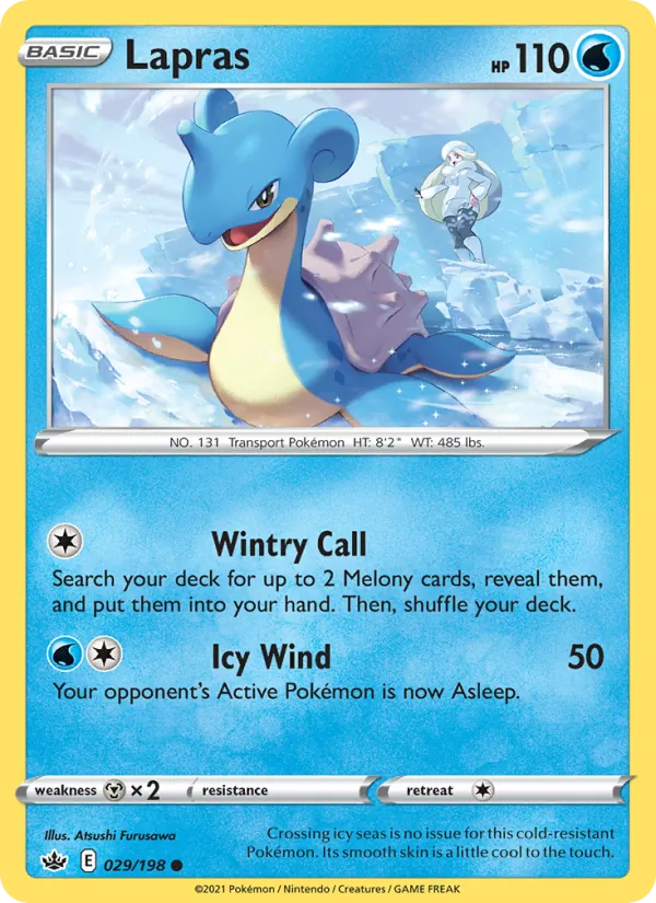 Lapras 29/198 Chilling Reign