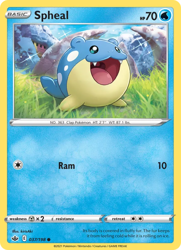 Spheal 37/198 Chilling Reign