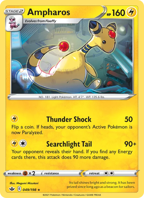 Ampharos 49/198 Chilling Reign