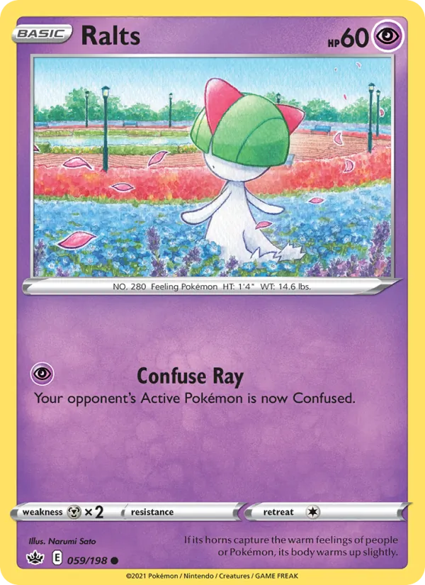 Ralts 59/198 Chilling Reign
