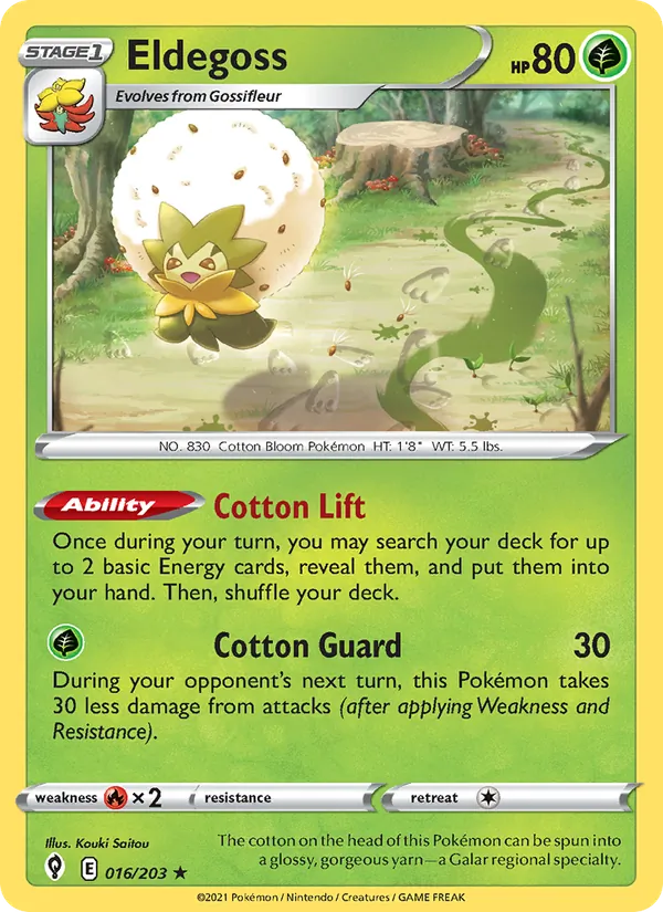 Eldegoss 16/203 Evolving Skies