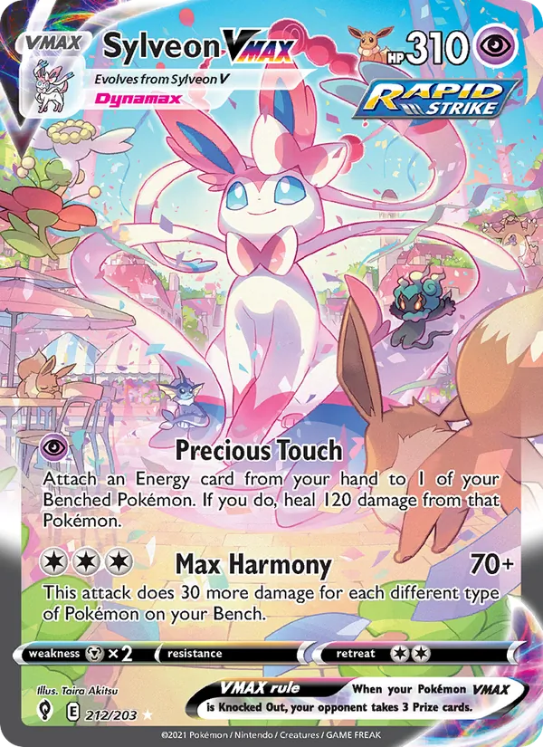 Sylveon VMAX 212/203 Evolving Skies