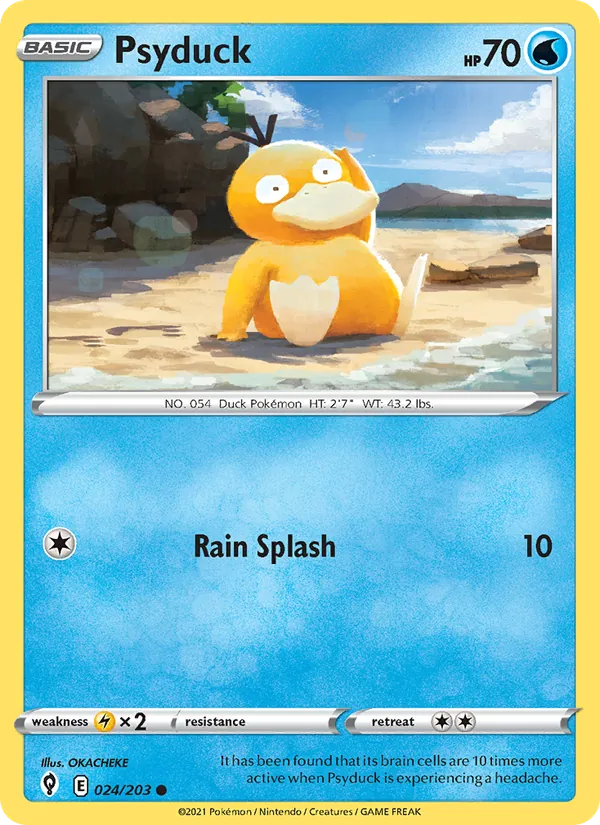 Psyduck 24/203 Evolving Skies