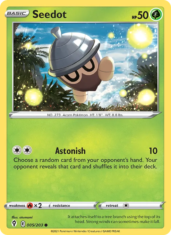 Seedot 5/203 Evolving Skies
