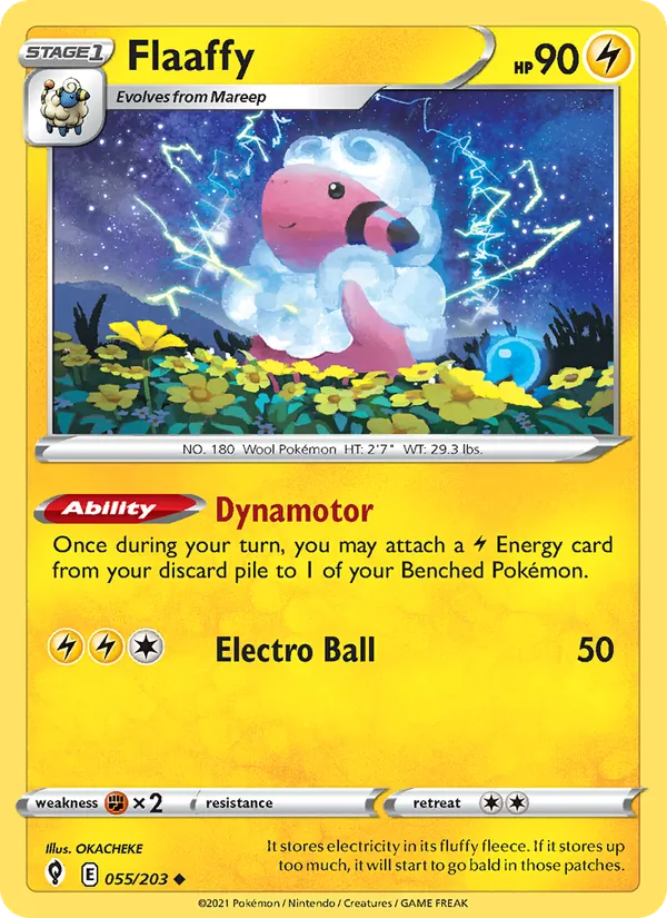 Flaaffy 55/203 Evolving Skies