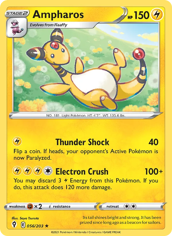 Ampharos 56/203 Evolving Skies