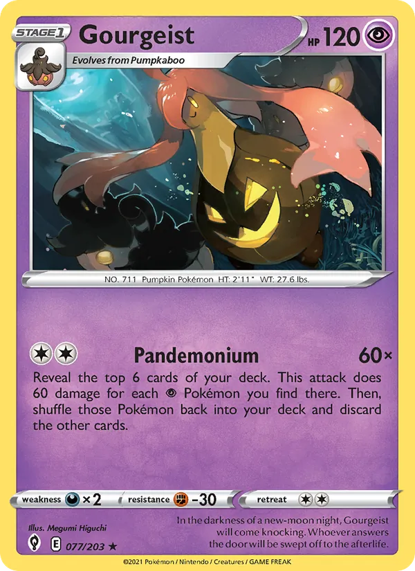 Gourgeist 77/203 Evolving Skies