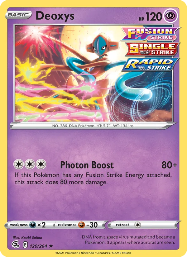 Deoxys 120/264 Fusion Strike