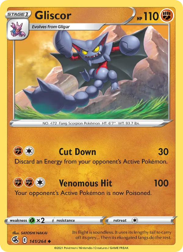 Gliscor 141/264 Fusion Strike