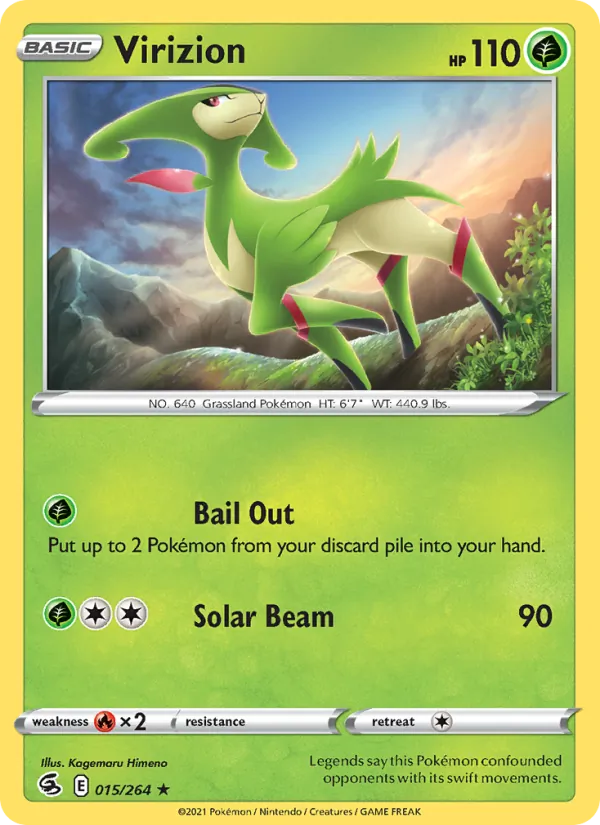 Virizion 15/264 Fusion Strike