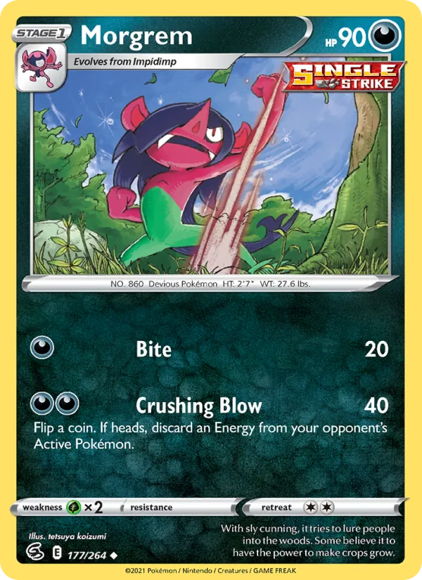 Morgrem 177/264 Fusion Strike
