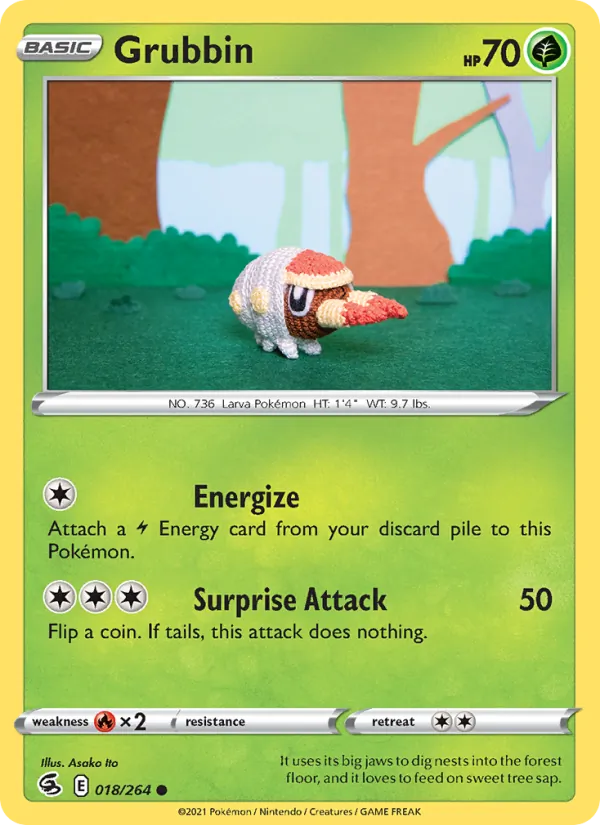 Grubbin 18/264 Fusion Strike