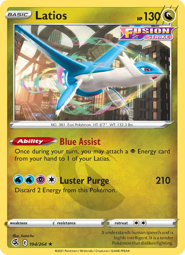 Latios 194/264 Fusion Strike
