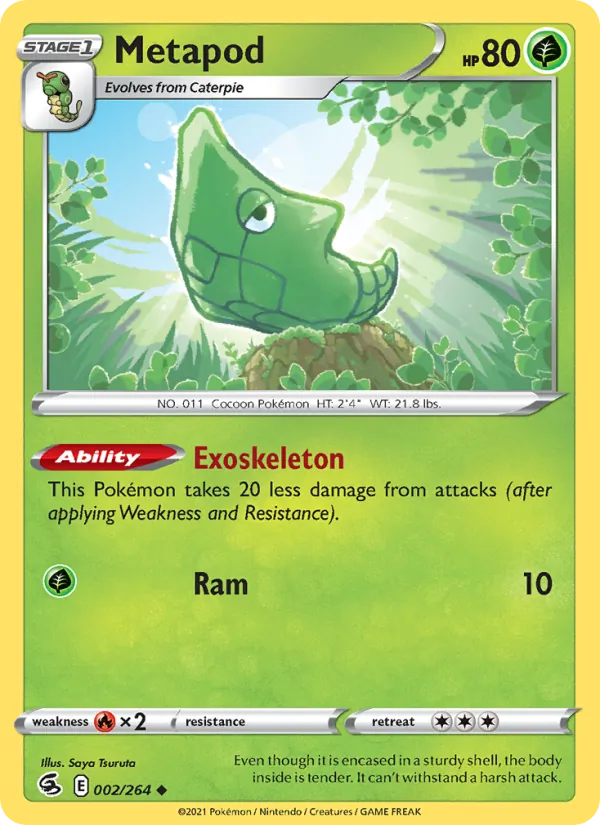 Metapod 2/264 Fusion Strike
