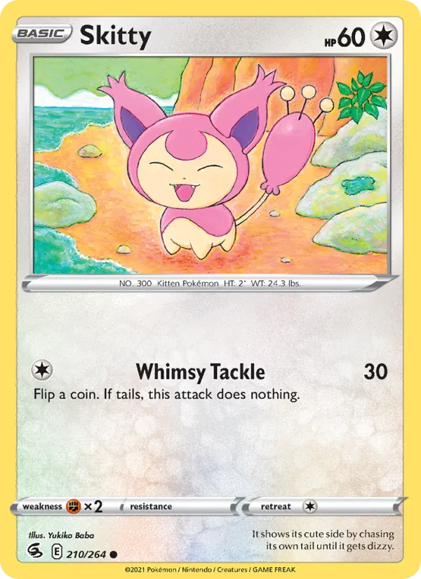 Skitty 210/264 Fusion Strike