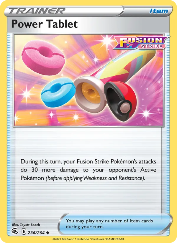Power Tablet 236/264 Fusion Strike