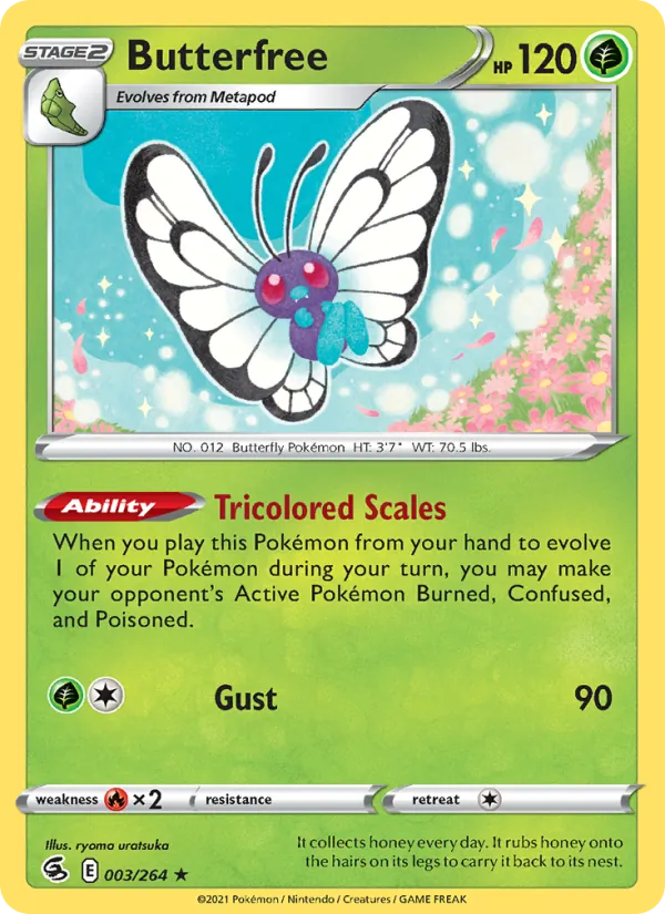 Butterfree 3/264 Fusion Strike