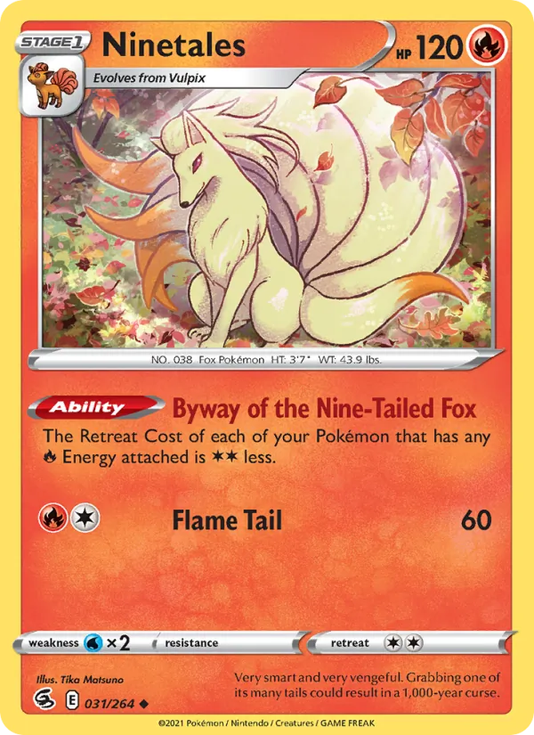 Ninetales 31/264 Fusion Strike