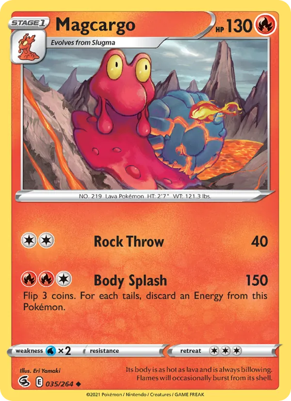 Magcargo 35/264 Fusion Strike
