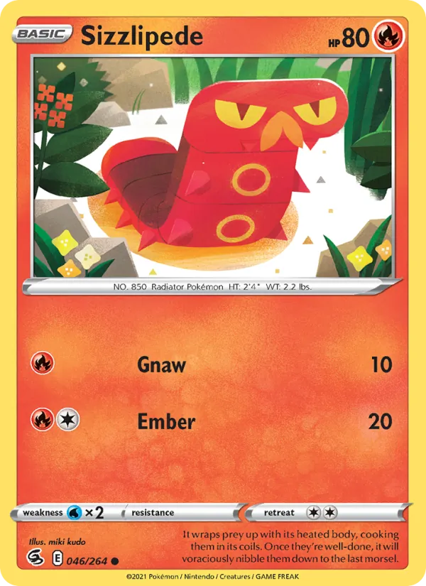 Sizzlipede 46/264 Fusion Strike